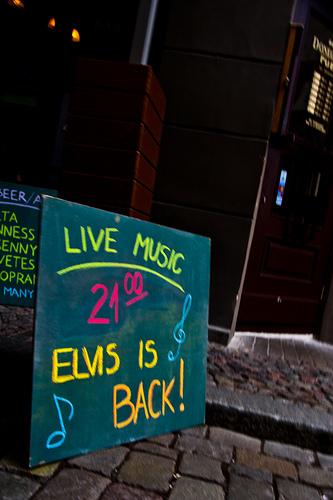 Riga, Elvis is Back!