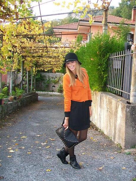 Black & Orange