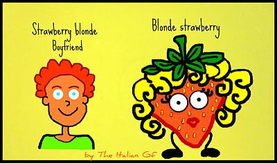 Strawberry blonde Boyfriend vs blonde strawberry