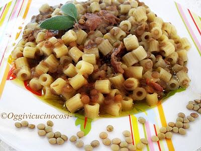 Da Lina: Pasta e Lenticchie ai Porcini