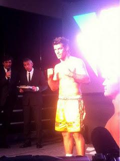 Presentation of the new Dolce  &Gabbana; Thunder boxing team 2011/2012