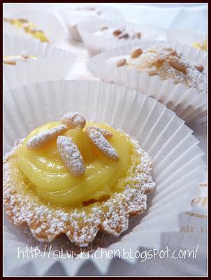 Pasticcini di pasta frolla con crema al limoncello - la mia prima ricetta come autrice di Blog di Cucina 2.0