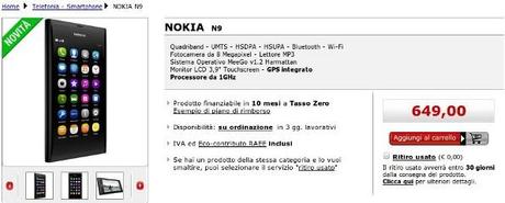 n9_mediaworld_allmobileworld Nokia N9 MeeGo da Mediaword in 3 giorni al prezzo di 649 €