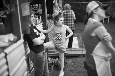 Neo Nazisti le foto di un raduno familiare -