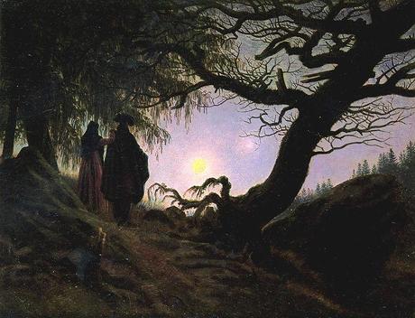 Caspar David Friedrich – “Un Uomo e una Donna davanti alla Luna”