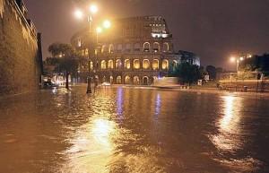 Nubifragio Roma, video-shock: “è stato provocato artificialmente”. Ma è una bufala colossale