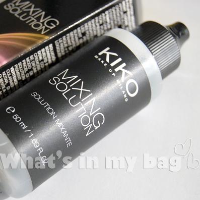 A close up on make up n°35: Kiko, Mixing solution & Pigment Loose Powder Eyeshadow n°08