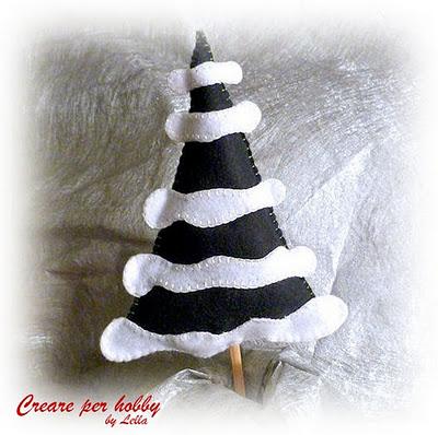 Cucito creativo: alberello di Natale in feltro Cucito creativo: alberello di Natale in feltro