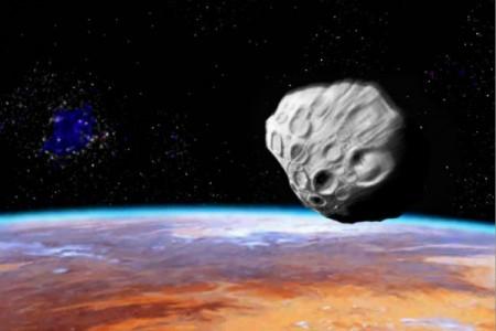 Asteroide Terra 450x300 Stanotte Asteroide (2005 Yu55) sfiorerà la terra, nessun pericolo