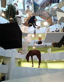 All _ Maurizzio Cattelan _ Guggenheim Museum _ New York