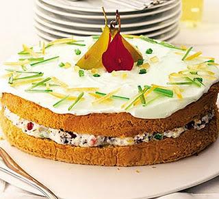 Cassata siciliana torta tradizionale siciliana a base di ricotta zuccherata.