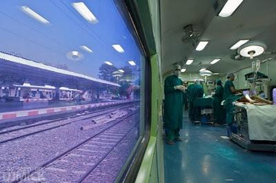 Ultime news Asia India  - Un treno ospedale in India per curare i poveri