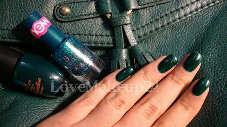 H&M;'s Green Bag...and nail art!!