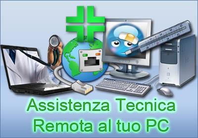 Assistenza tecnica remota per PC