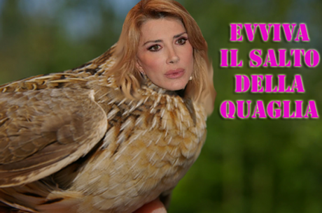 Gabriella Carlucci: evviva il salto della quaglia!!!