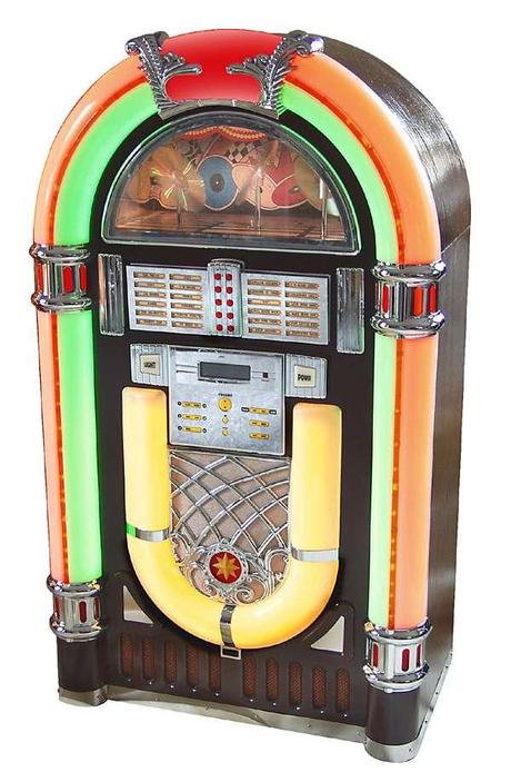 Un juke-box per ascoltare le vecchie canzoni