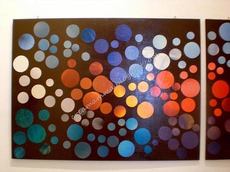 Pannelli decorativi con i fogli delle riviste Pannelli decorativi con i fogli delle riviste