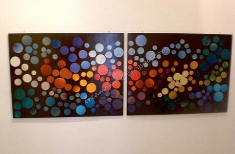 Pannelli decorativi con i fogli delle riviste Pannelli decorativi con i fogli delle riviste