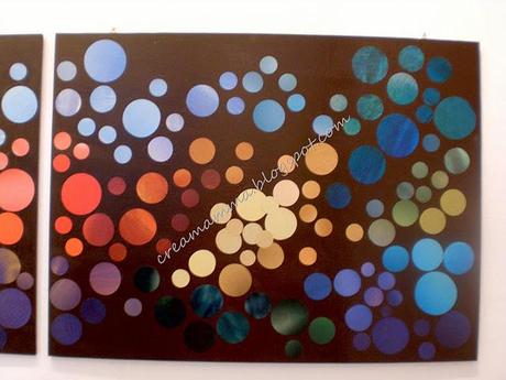 Pannelli decorativi con i fogli delle riviste Pannelli decorativi con i fogli delle riviste