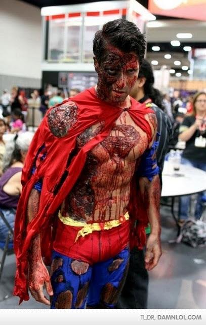 ZOMBIE SHOTS: Superman Zombie