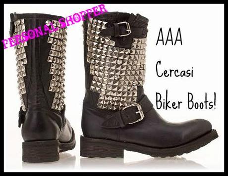 Personal Shopper // AAA Cercasi Biker Boots stile Ash