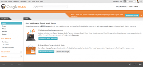 Google Music 1024x482 Utilizzare Google Music e Google Music Store anche in Italia, la guida più semplice e veloce