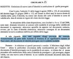 Carta di identità elettronica: abolito l’attestato cartaceo di proroga ma paga il cittadino