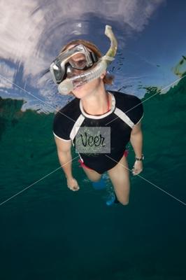 snorkeling protetti dal sole