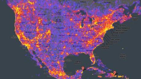 mappa posti più visitati