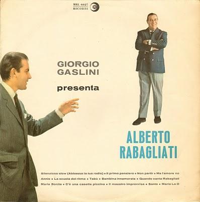 GIORGIO GASLINI presenta ALBERTO RABAGLIATI (1962)