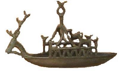 Bronze Age - Le navicelle bronzee nuragiche - Ancient boat