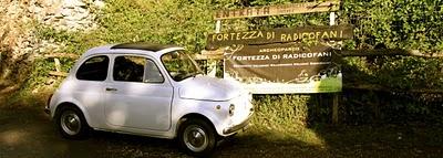 a Roma in cinquecento, primo giorno a Roma in cinquecento, primo giorno