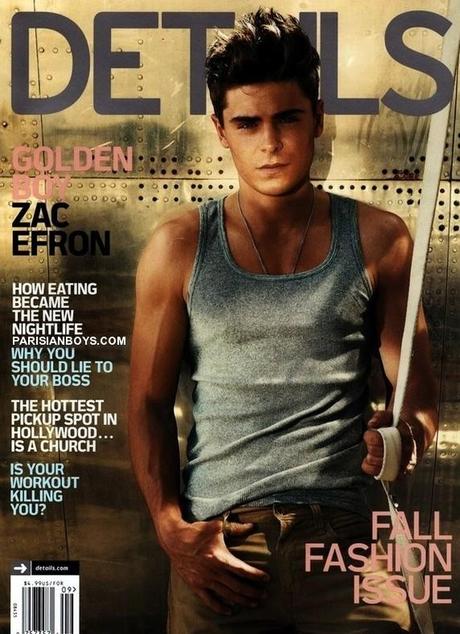 ZAC EFRON in copertina su 