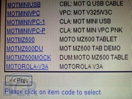 VZ2-1 Motorola: in arrivo il Droid 2 bianco, Droid Pro, ed un TABLET con Android