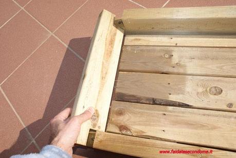 Come costruire una fioriera in legno