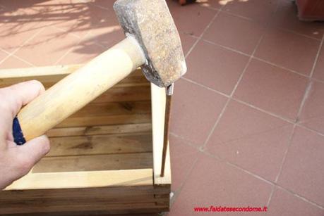 Come costruire una fioriera in legno