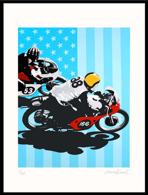 Motorcycle Art - Conrad Leach