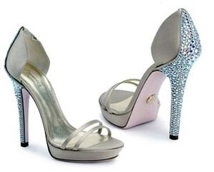 Versace Crystal Embellished d'Orsay Sandals 