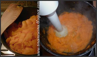 GNOCCHETTI DI CASTAGNE CON ZUCCA CREMOSA E SPECK CROCCANTE in una insolita zuppiera