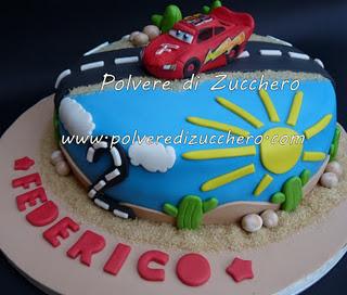 Torta Cars: Saetta Mcqueen