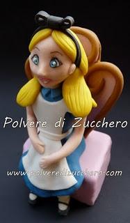 Alice in Wonderland: il Cappellaio matto, Bianconiglio, Alice, Stregatto, Brucaliffo, Pinko Panko & Panko Pinko
