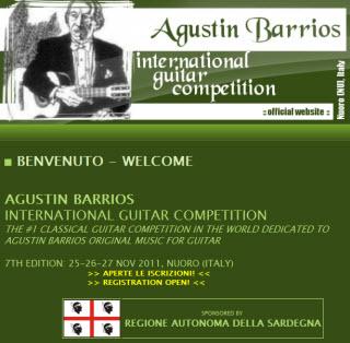 Al via il Barrios Competition 2011