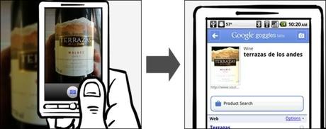 goggles_wine Google Goggles per effettuare scansioni OCR