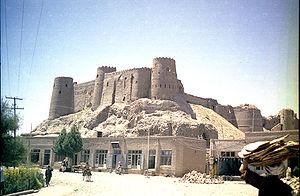 Afghanistan, herat, la citadelle en 1969