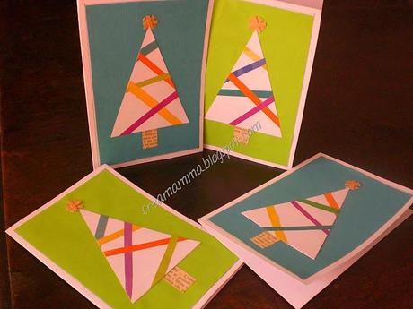 Cartoline di Natale molto