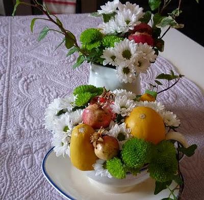 Baccarat, melograni e crisantemi Baccarat, melograni e crisantemi