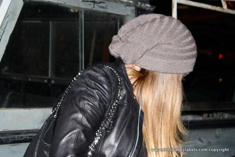 Wearing my Versace for H&M; studded skirt Wearing my Versace for H&M; studded skirt