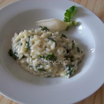 Risotto con foglie di rapanelli della Sig. Vittorina