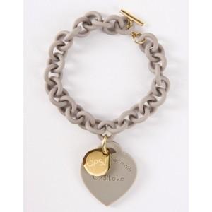 OPS LOVE BRACCIALE - GRIGIO