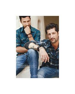 Noah Mills, Sean O’Pry & Tony Ward per Lucky Brand Holiday 2011